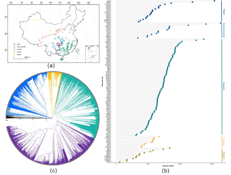 科学家研究提出山地植物区系的演变框架(图2)