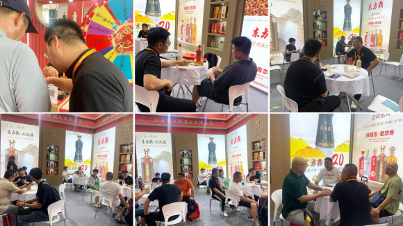 媒体管家： 展会现场人气火爆，东方鼎酒再次亮相南京糖酒会！(图2)