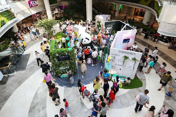 链接新森活方式，碧家森林主题快闪店潮爆亮相广州(图1)